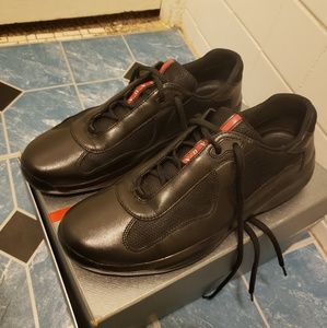 Mens Prada: America's Cup / Nevada Bike Sneakers